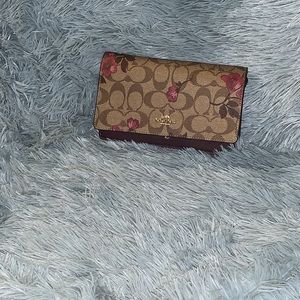 Coach khaki Berry Crossbody